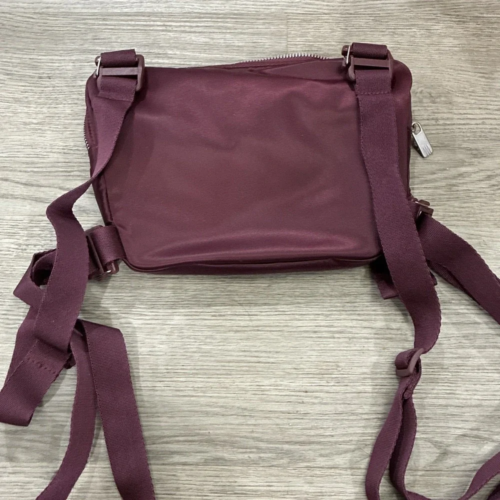 adidas Ivy Park Harness Bag Maroon/Solar Orange FW19 GK7382 - Picture 7 of 7